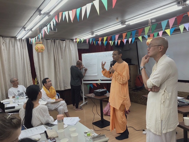 Devotee Care Tester Session at ISKCON Tokyo